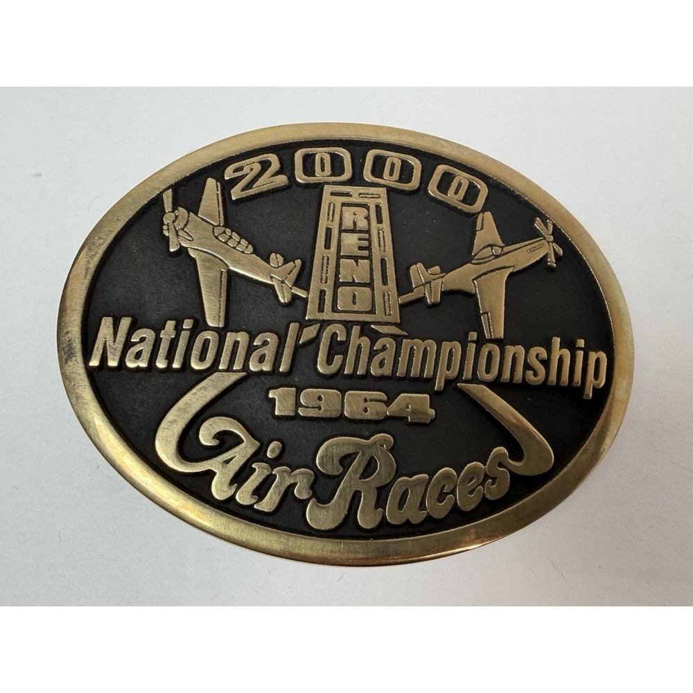 Reno 2000 Air Races National Championship Limited Edition Belt Buckle #2 Nevada